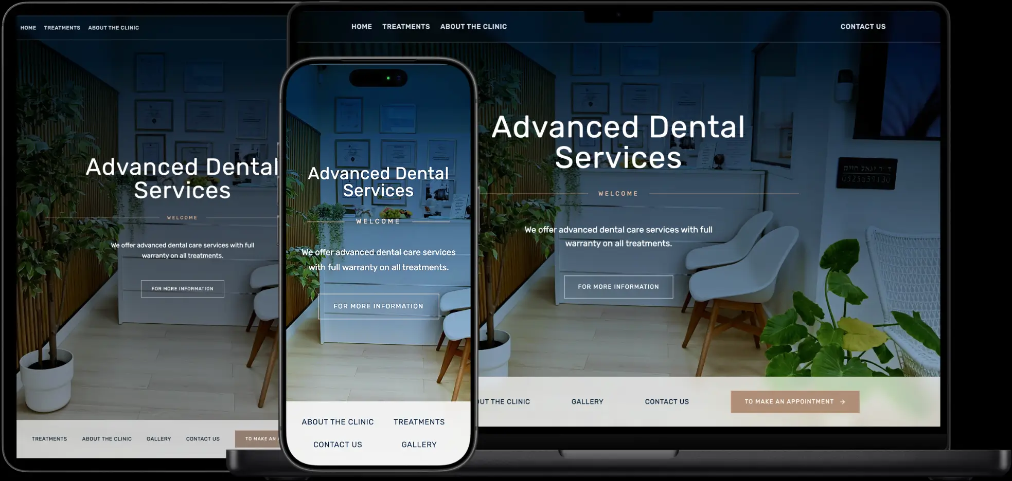 Desktop Hero Section